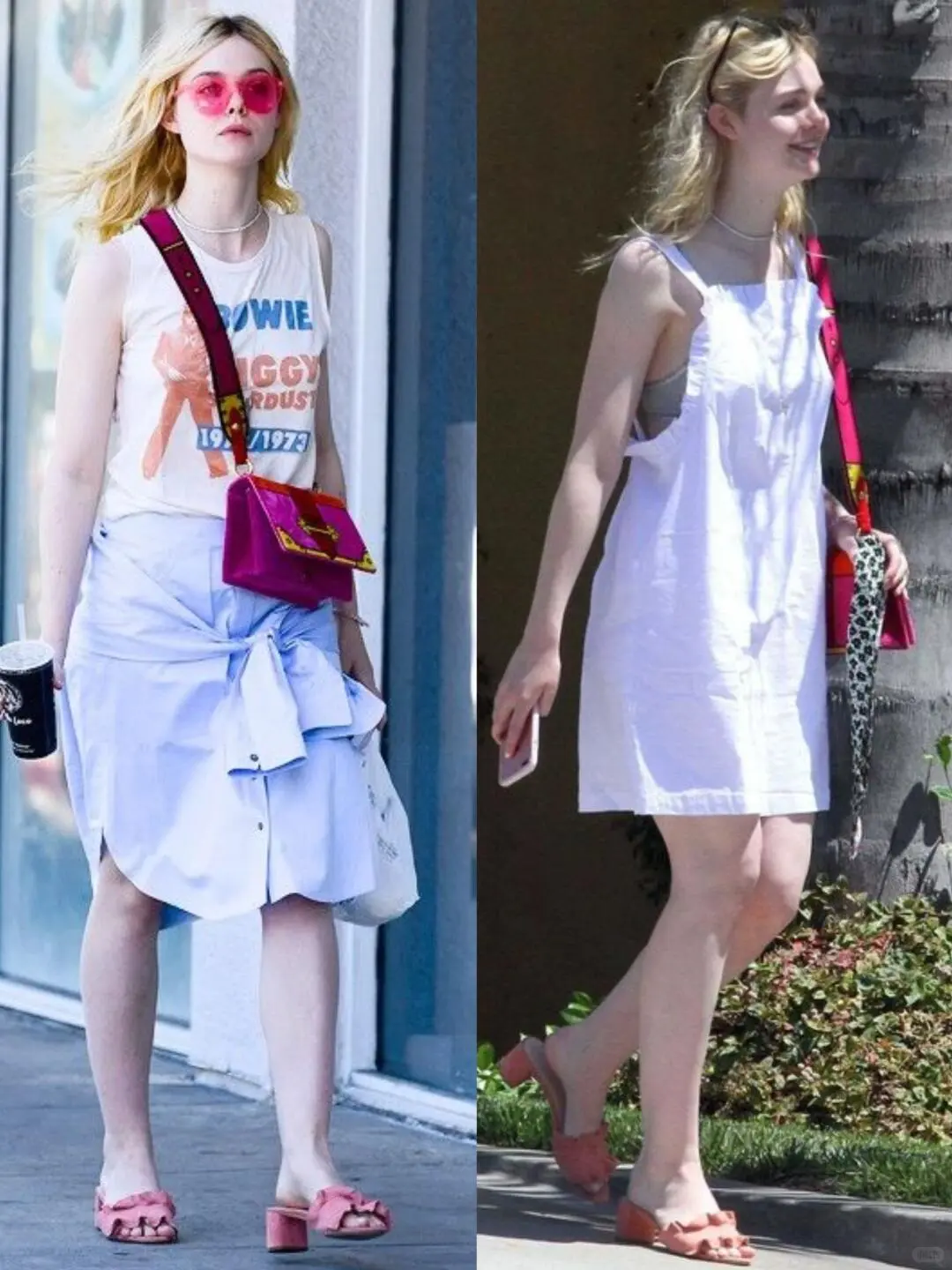 白到发光的小公主Elle Fanning👧❤️