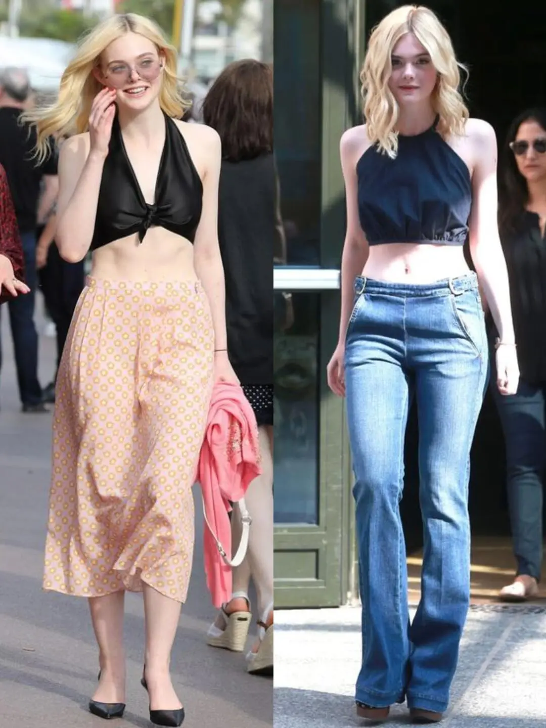 白到发光的小公主Elle Fanning👧❤️
