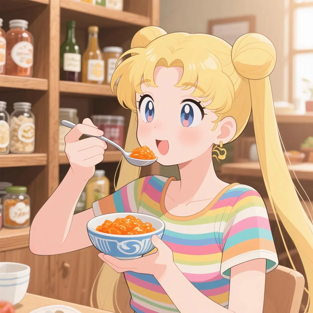 一组可爱的美少女头像