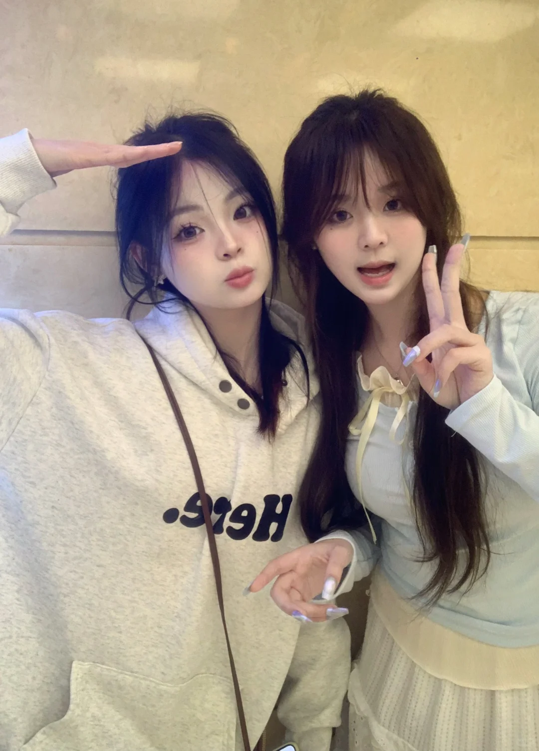 邻家小妹的感觉！！在路上被美女夸夸啦！