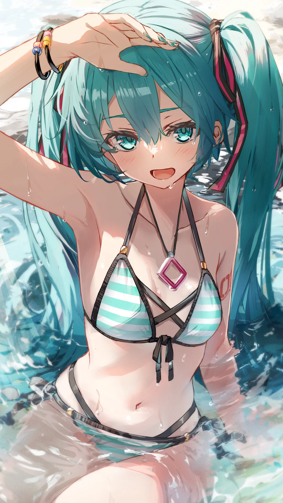 泳装初音~
