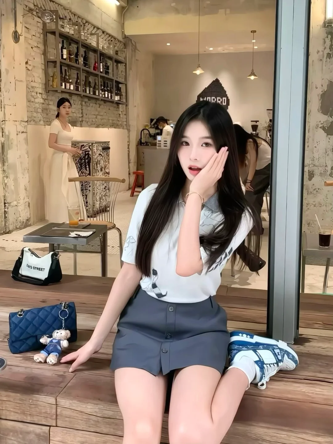 韩系乖乖女穿搭ฅ՞•ﻌ•՞ฅ