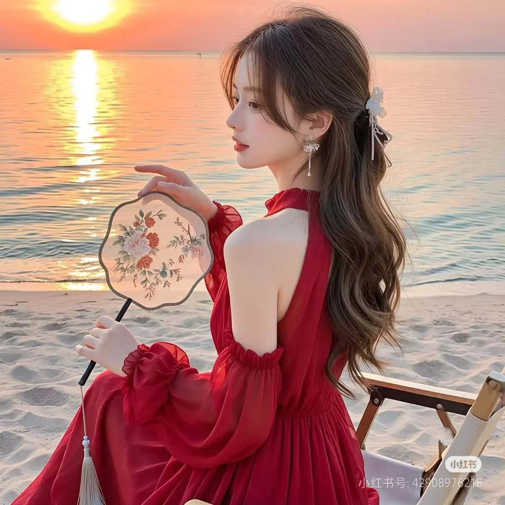 女孩甜头