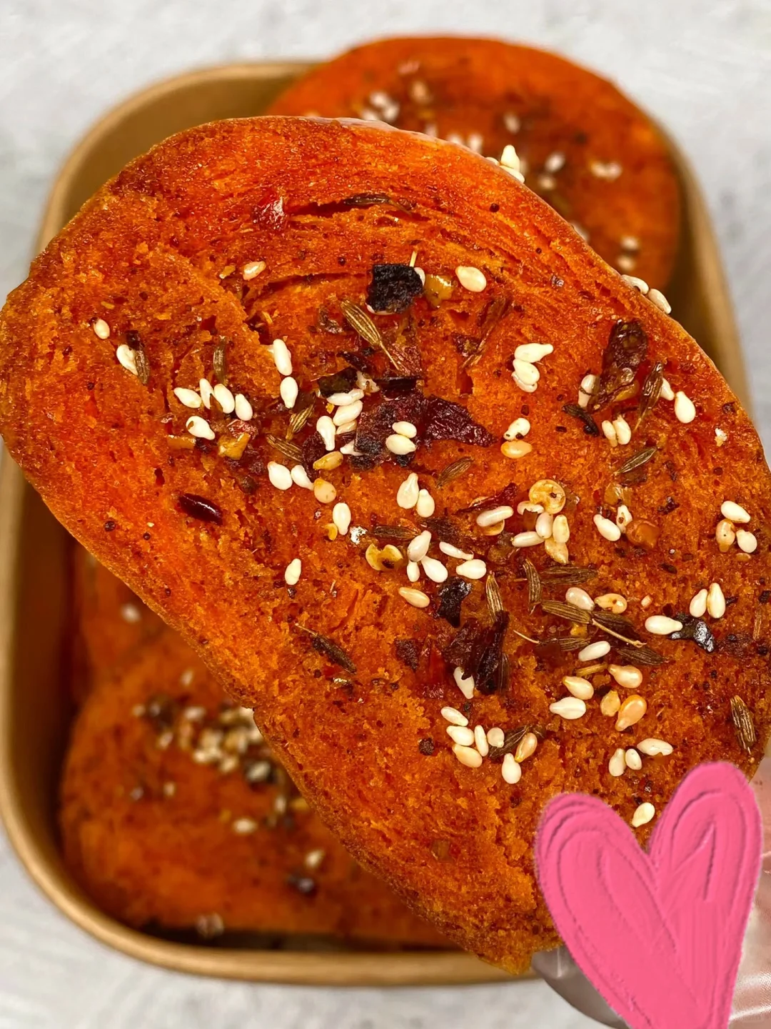一口下去，酥香诱人～