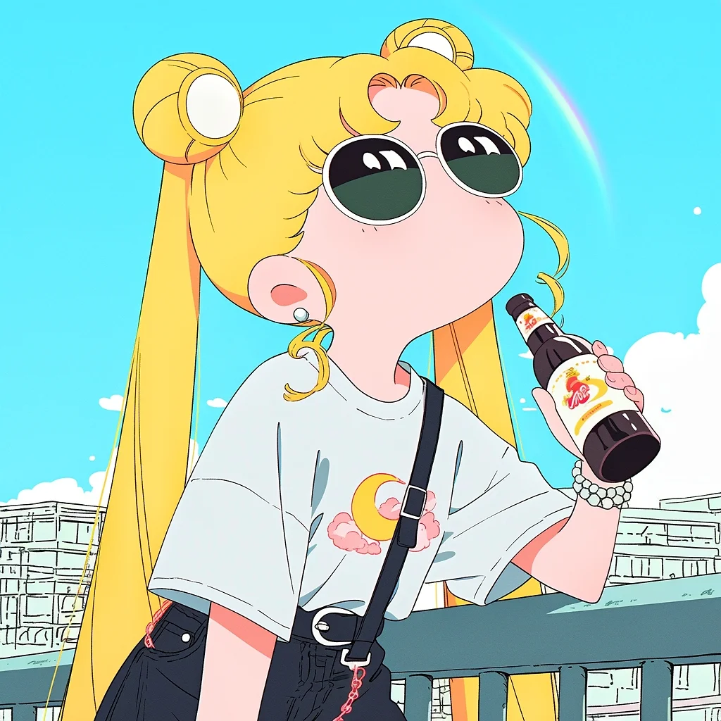 “人生不过三万天，开心一天是一天”美少女