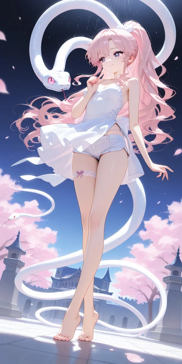 美少女的樱花梦，樱花少女