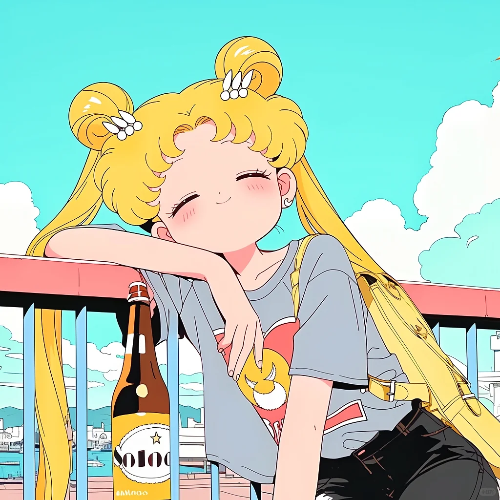 “人生不过三万天，开心一天是一天”美少女