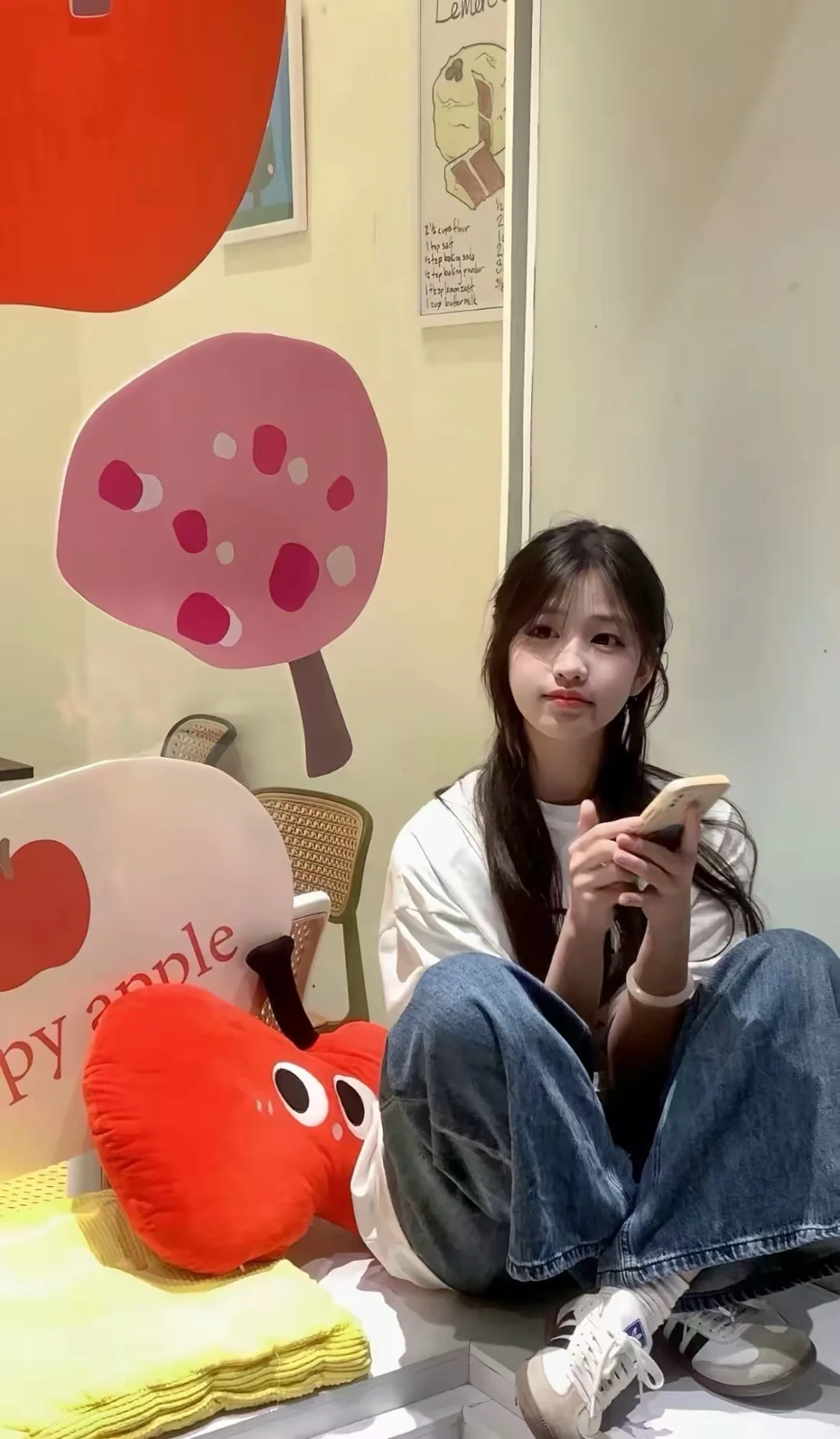 怎么会有这么可爱的ins女孩～