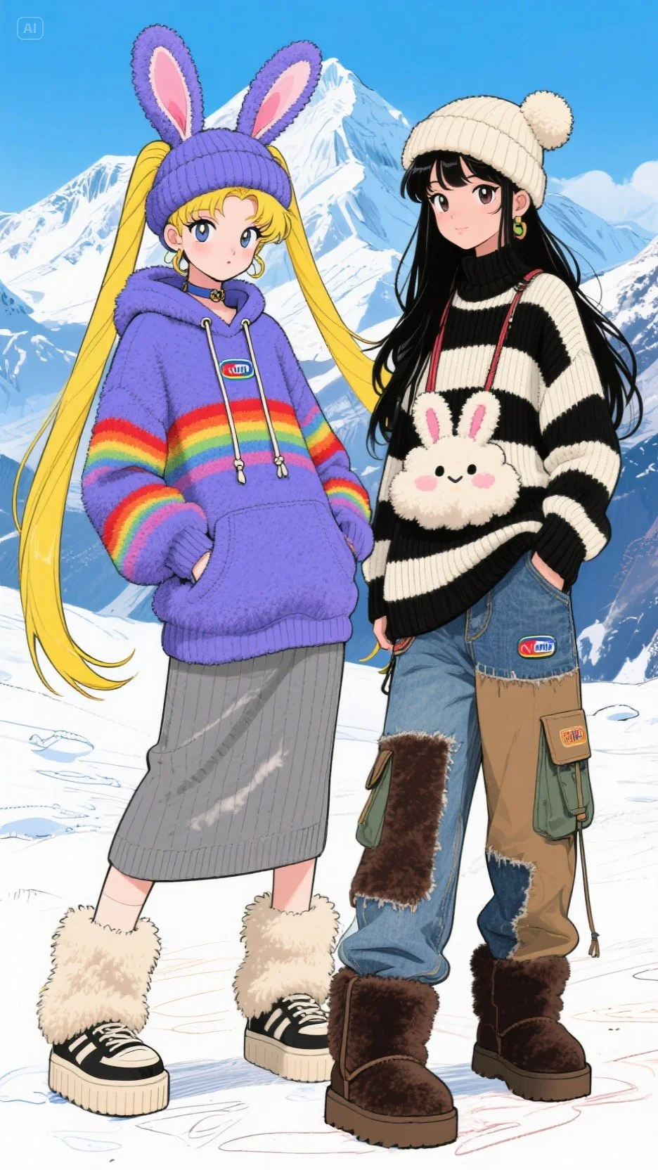 这样穿好像真的很好看❄️❄️