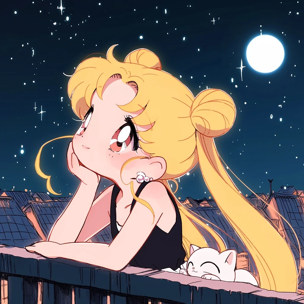 🐱“抬头看，你的星星，在等着你”⭐