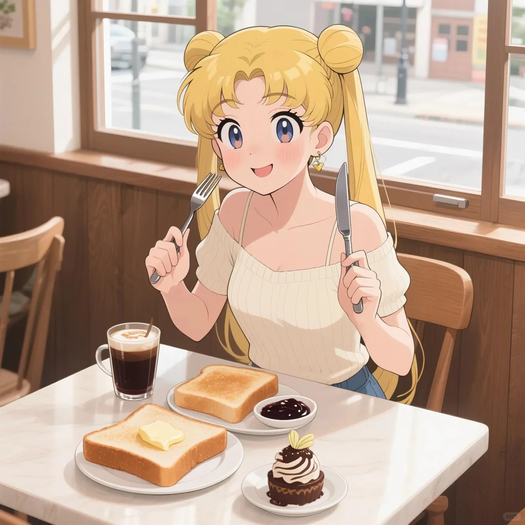 一组可爱的美少女头像