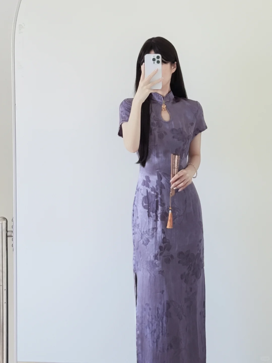 💜好妖娆的紫蝶！💡缎光的东方美学暴击‼️