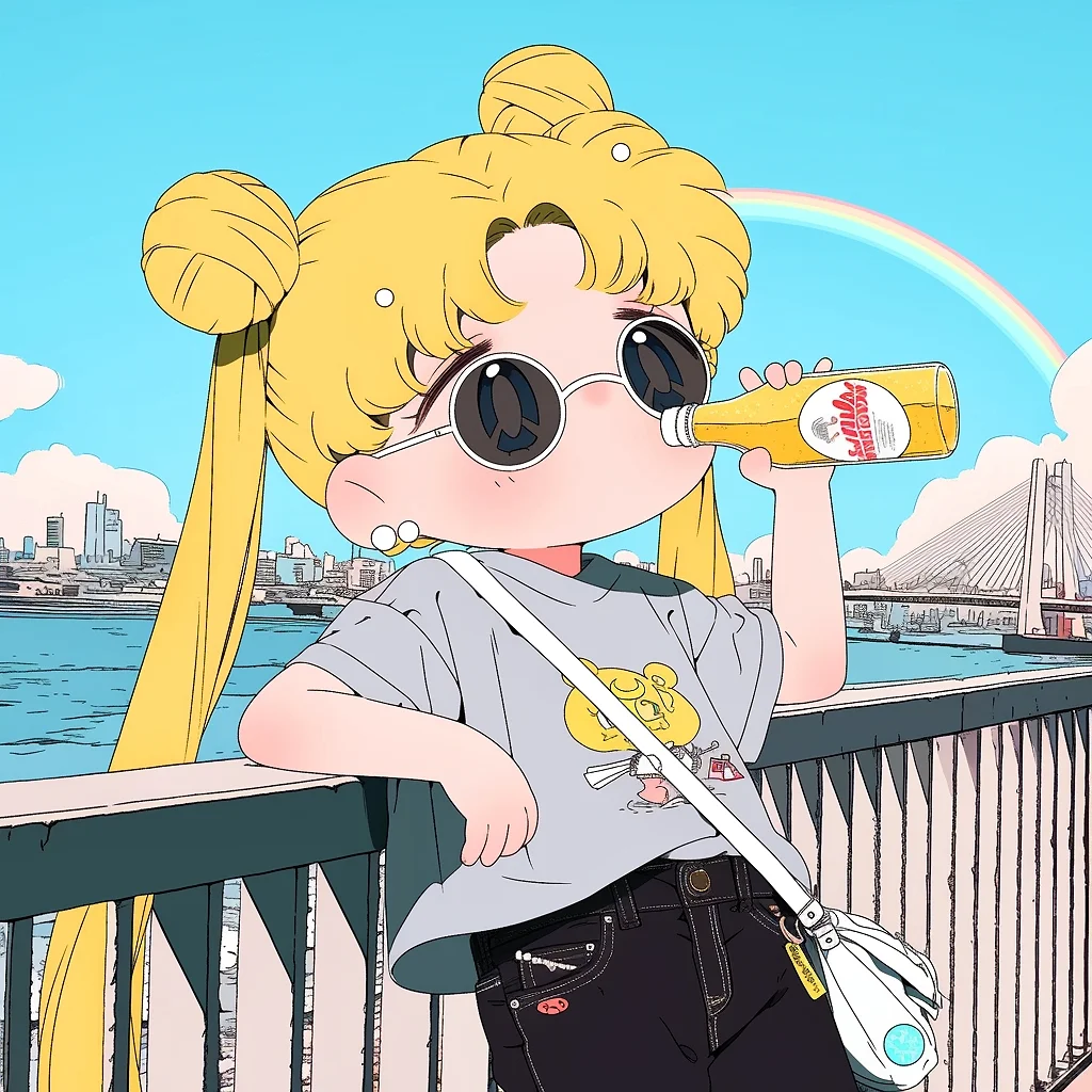 “人生不过三万天，开心一天是一天”美少女