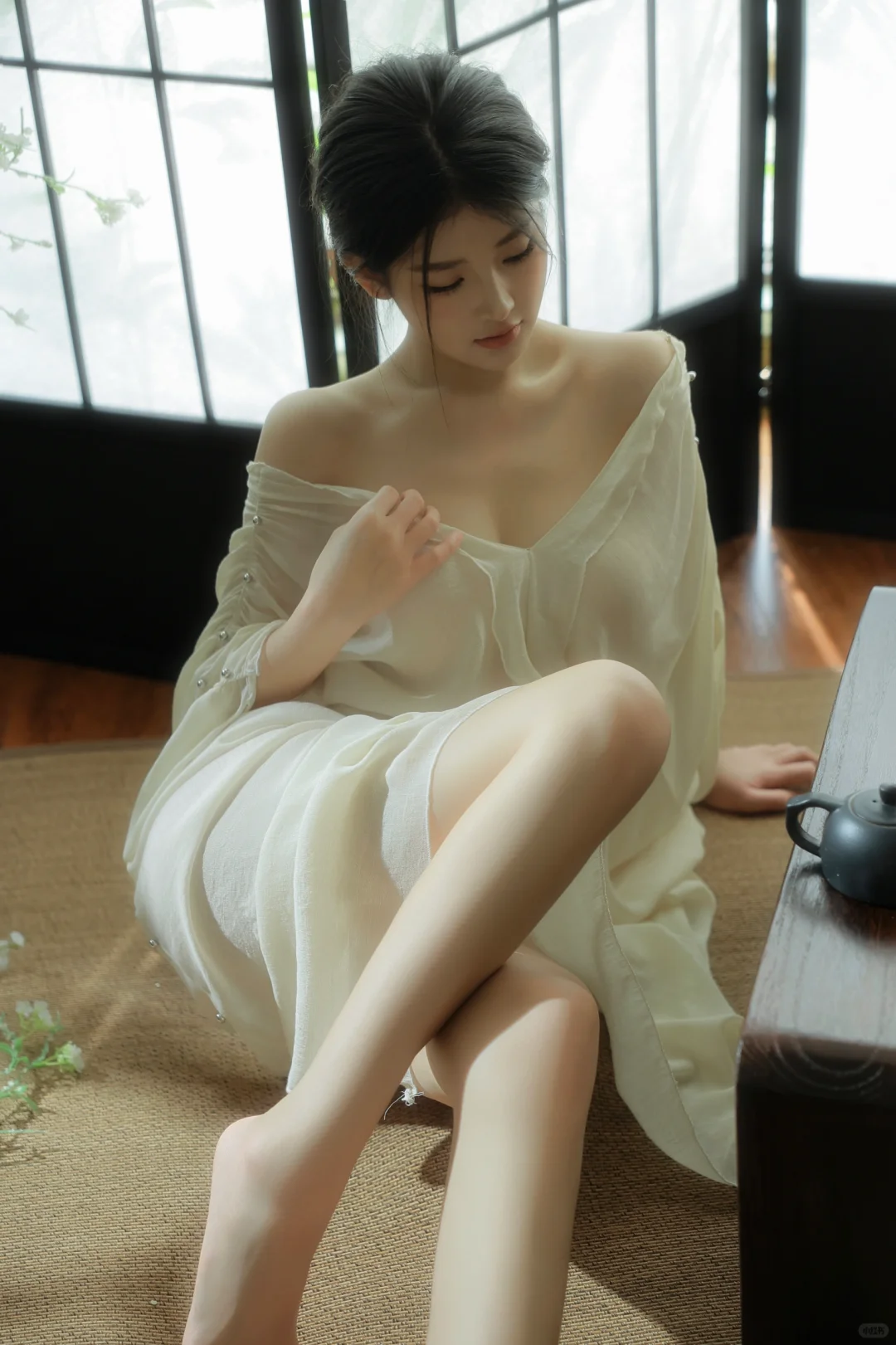 🍃锁骨盛月光｜谁懂这种又纯又欲的杀伤力