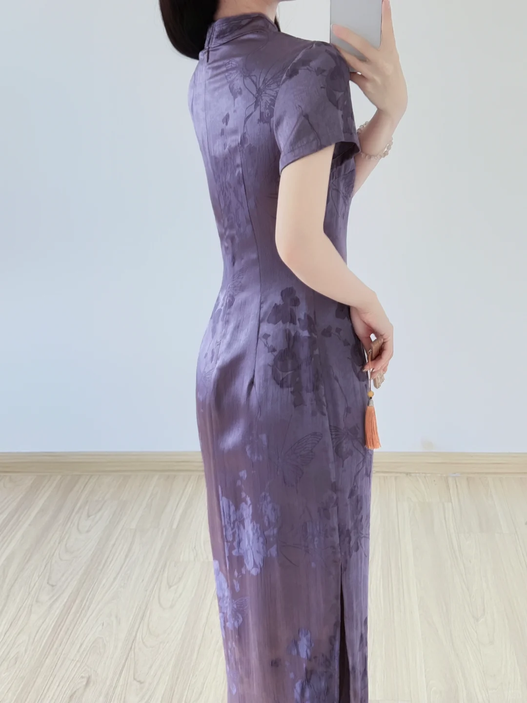 💜好妖娆的紫蝶！💡缎光的东方美学暴击‼️