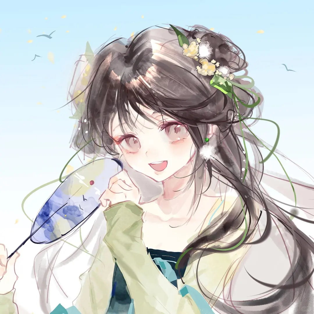 WeChat|古风女头|青山烟雨客 似是故人来