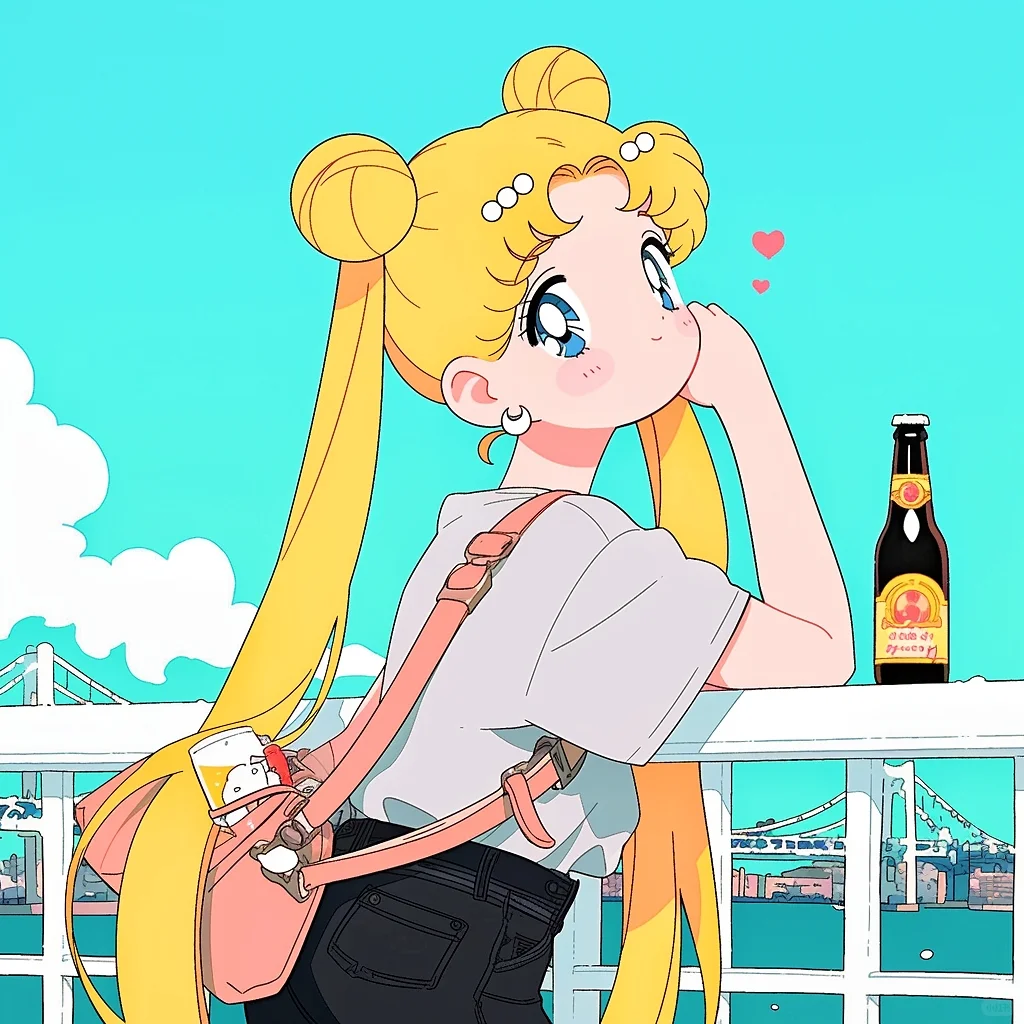“人生不过三万天，开心一天是一天”美少女