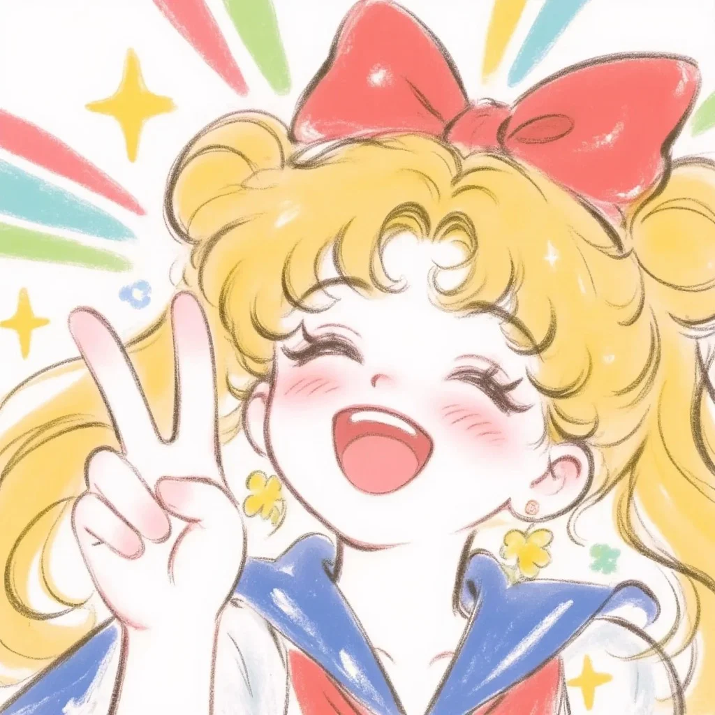 可爱头像❤️｜对生活比个✌️吧❗️