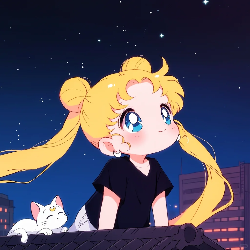 🐱“抬头看，你的星星，在等着你”⭐