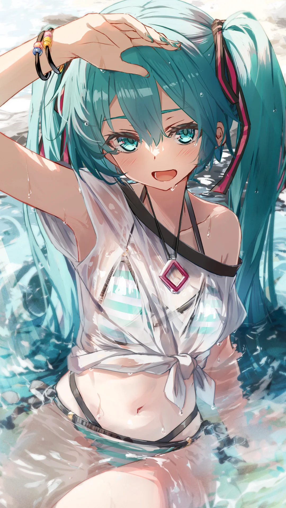 泳装初音~