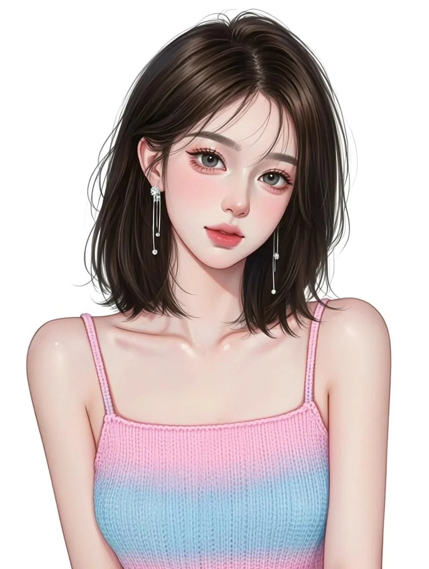 女生头像/夏日清爽短发头像！