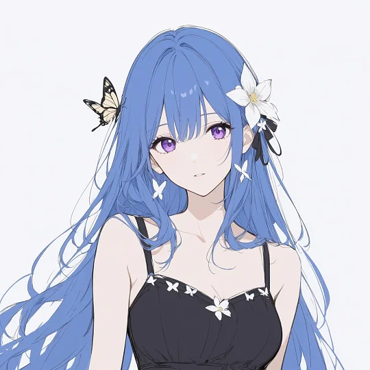 蓝色系/女头像