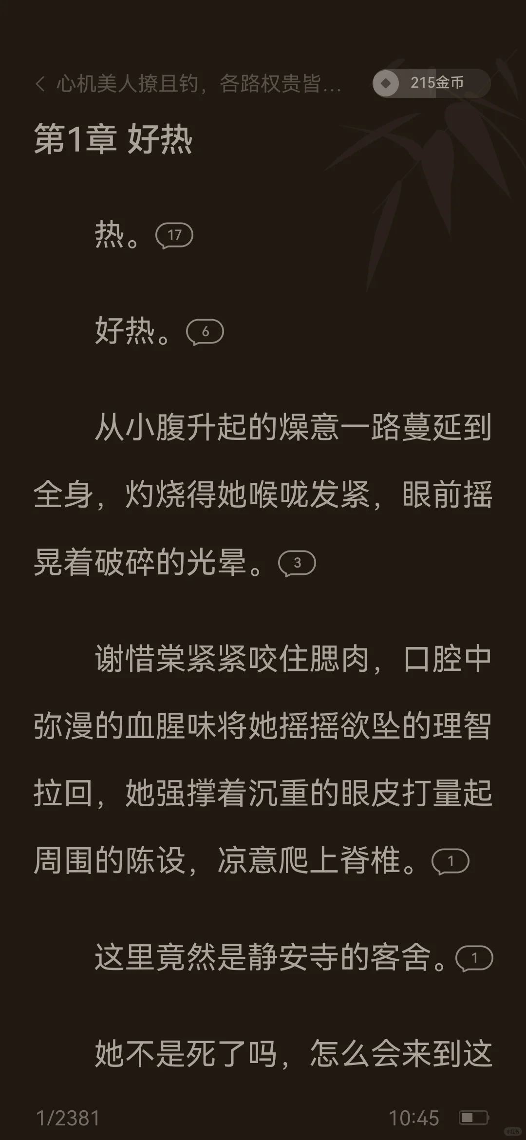 每日精品小说推荐一下呗！🔥