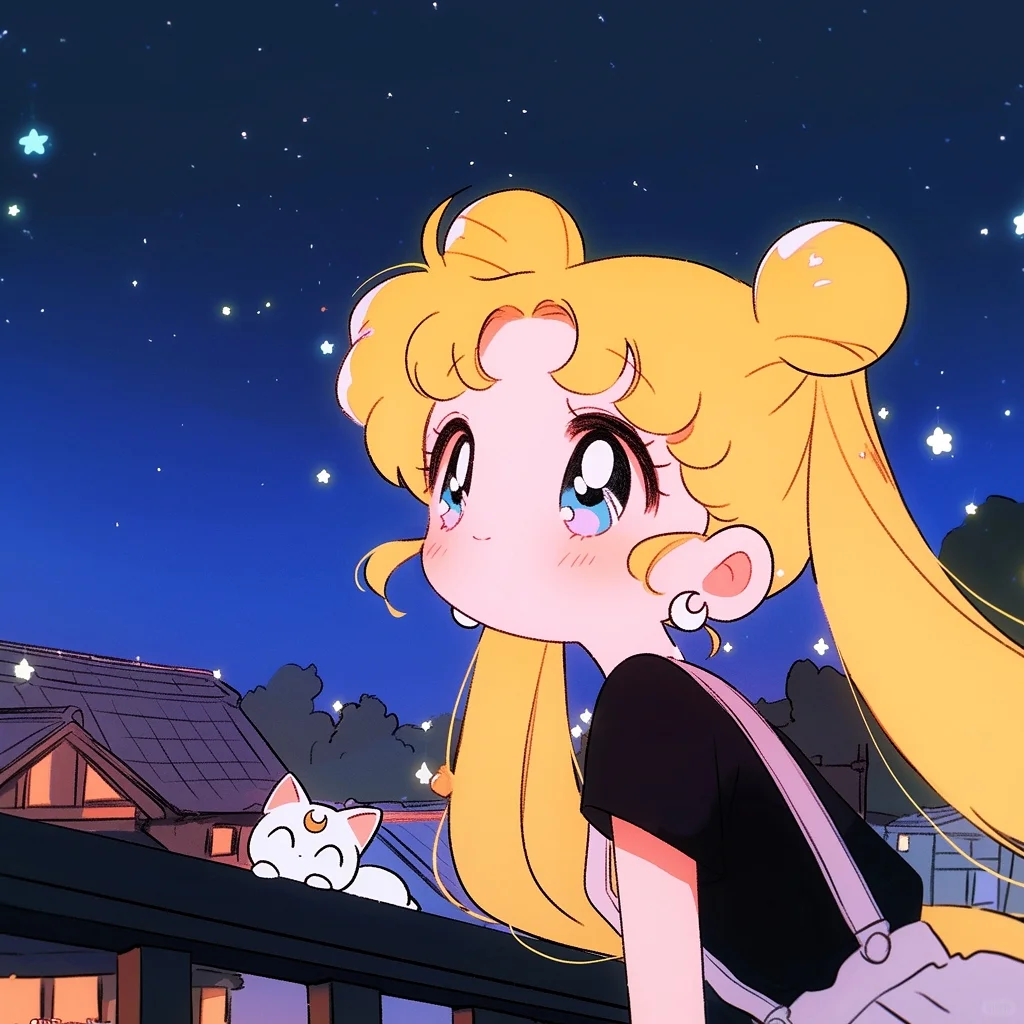 🐱“抬头看，你的星星，在等着你”⭐