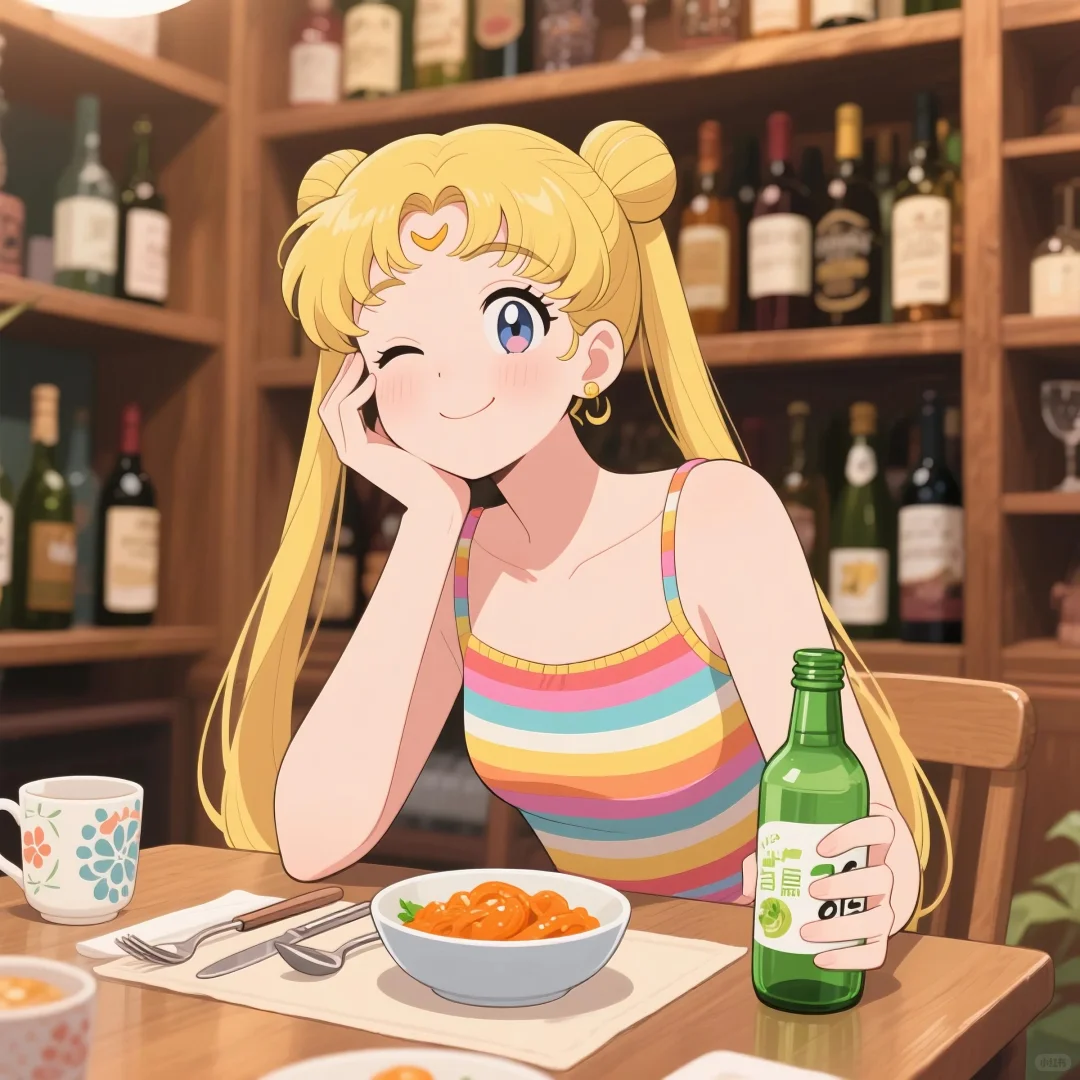 一组可爱的美少女头像