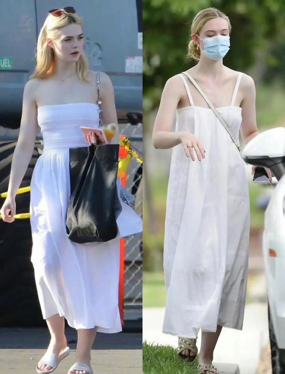 白到发光的小公主Elle Fanning👧❤️