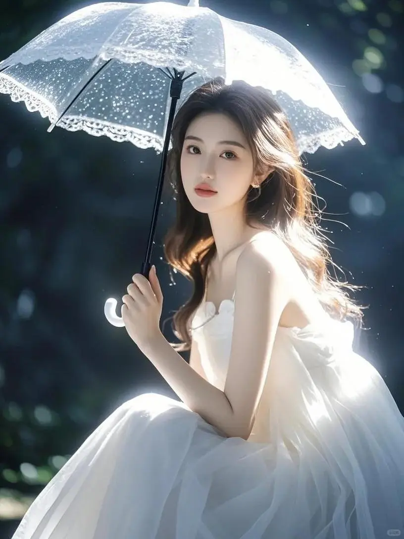 女神范十足，纯白头像精选集