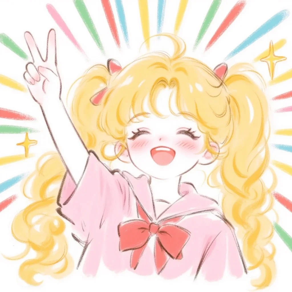 可爱头像❤️｜对生活比个✌️吧❗️