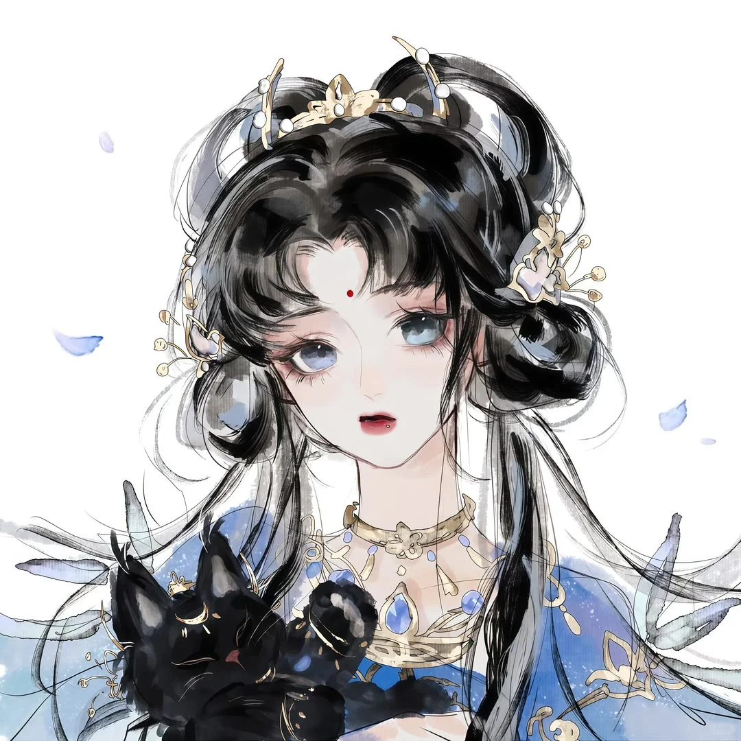 WeChat|古风女头|青山烟雨客 似是故人来