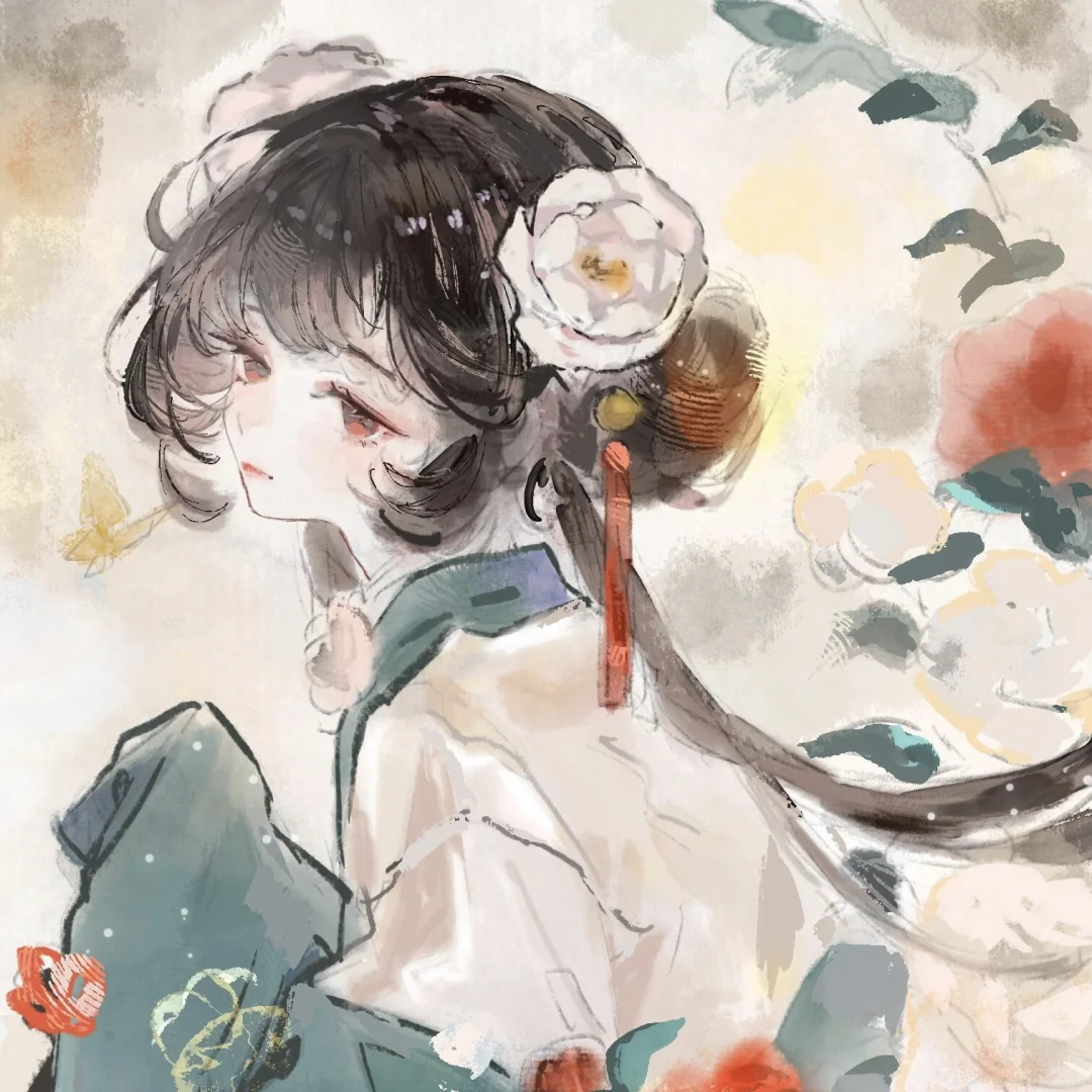 WeChat|古风女头|青山烟雨客 似是故人来
