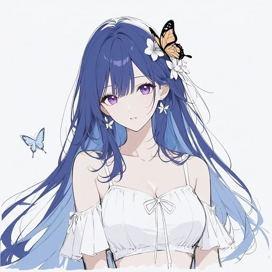 蓝色系/女头像
