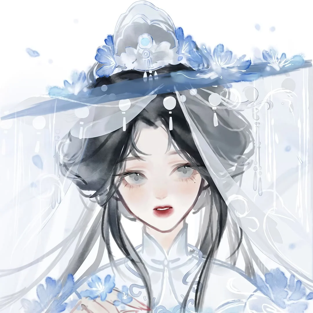 WeChat|古风女头|青山烟雨客 似是故人来