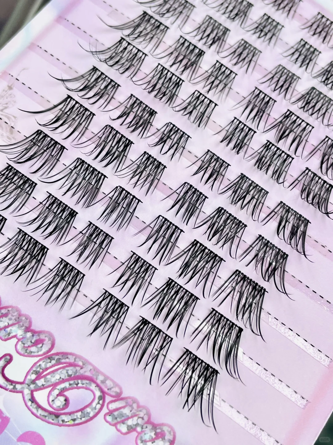 🎀媚眼如丝~轻斜飞假睫毛懒人婴儿弯！