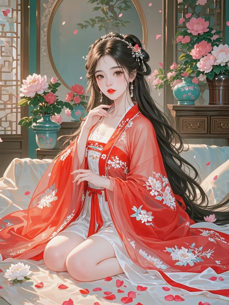 古典美人应美在骨子，透着魅惑又不失庄重