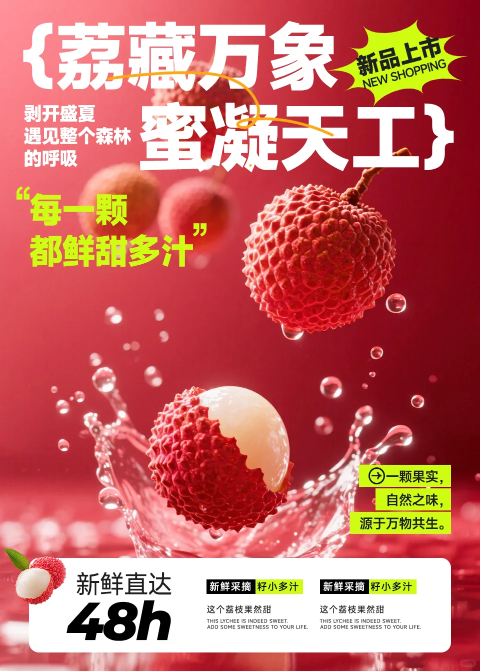 四张图看荔枝的娇艳欲滴 贵妃看了都点赞