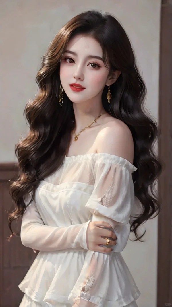 端庄美女翠萍娇，端庄华贵一眼入迷