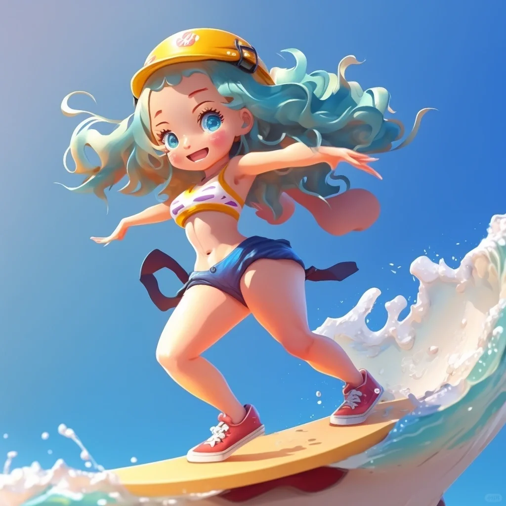 Midjourney｜AI绘画｜潮玩IP🎨｜比基尼篇👙