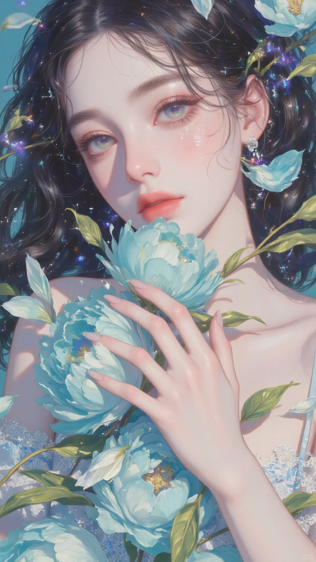 美人如画，美人如花