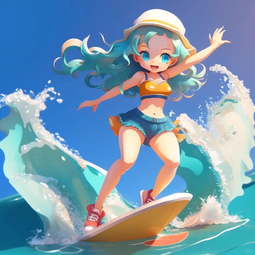 Midjourney｜AI绘画｜潮玩IP🎨｜比基尼篇👙