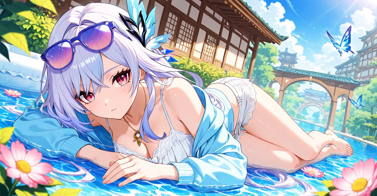 丝柯克夏日泳池大赏💦