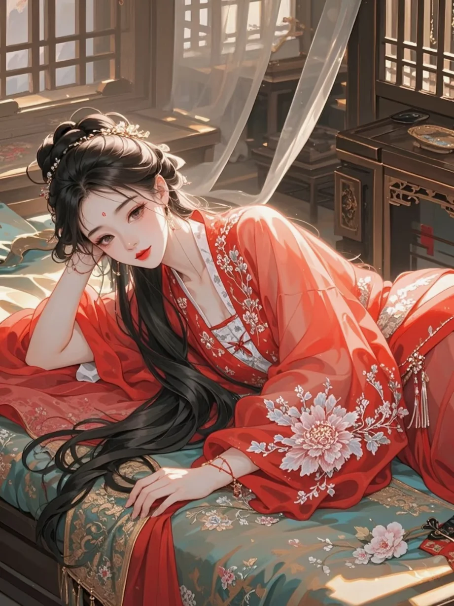 古典美人应美在骨子，透着魅惑又不失庄重