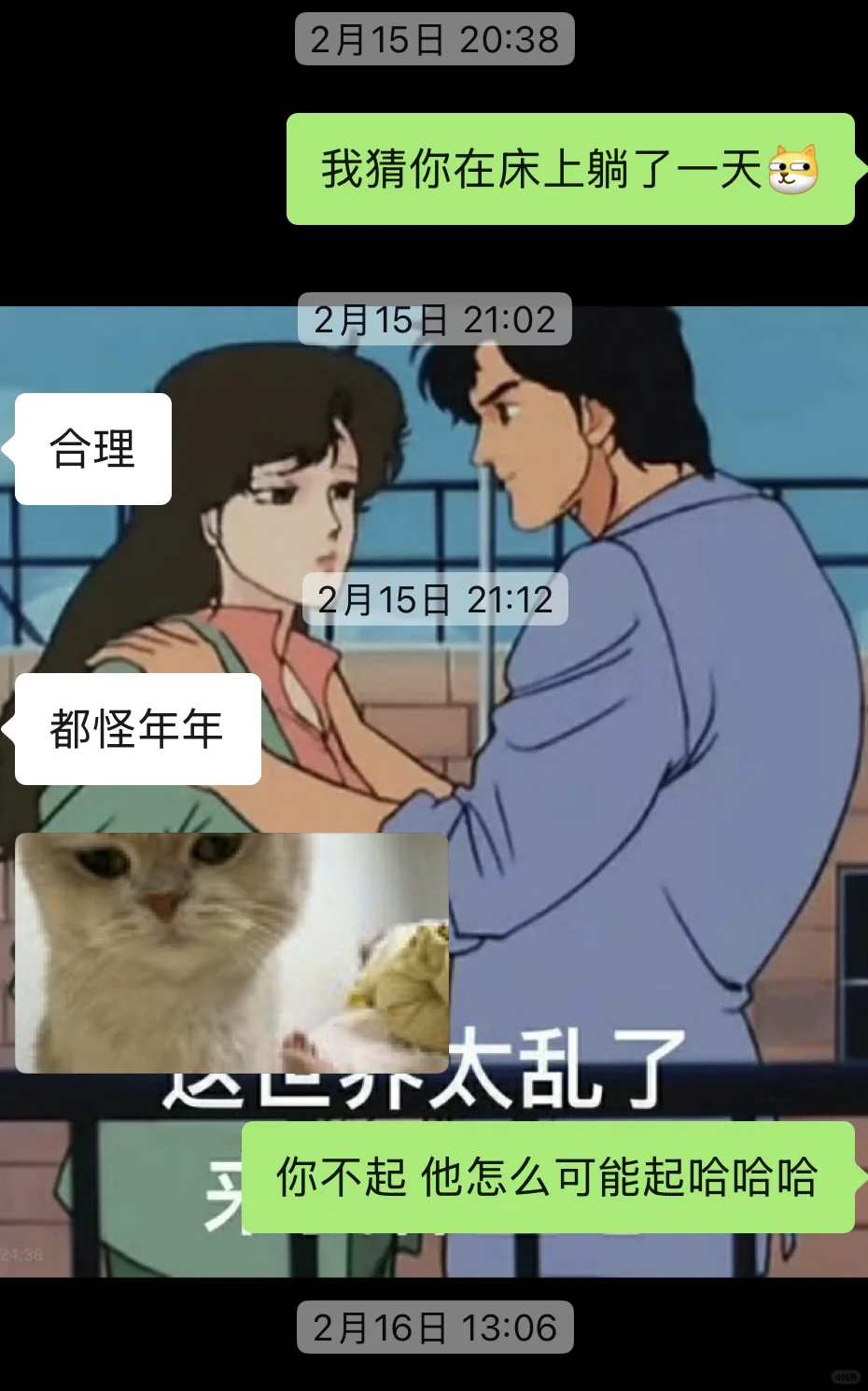 和前妻姐互动全靠猫片苦苦支撑
