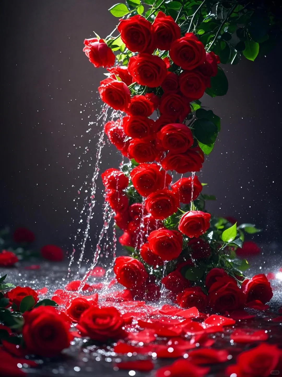 🌹红玫瑰：爱的深情绽放