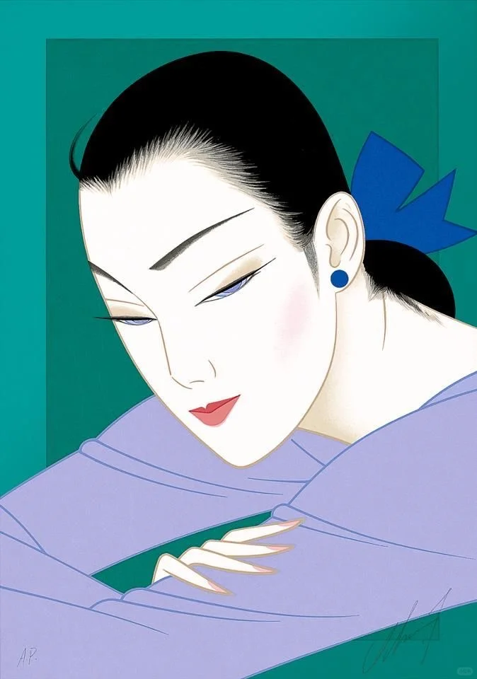 媚眼如丝眉似月