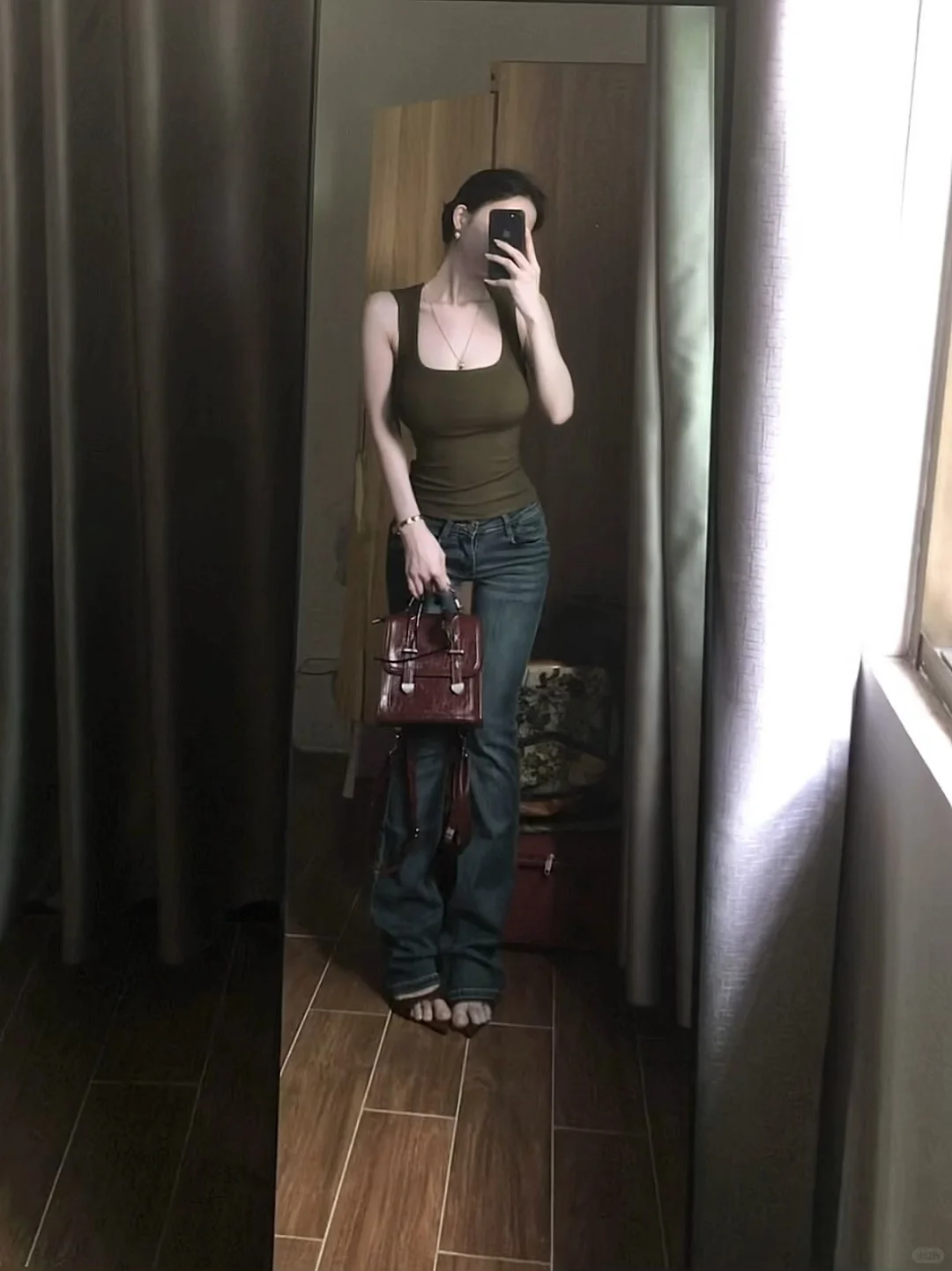 蓝绿色系穿搭尊的很质感还日常哎～