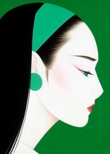 媚眼如丝眉似月